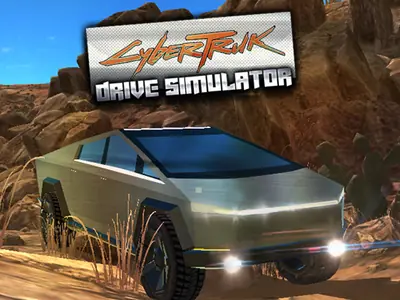 Cyber Truck Drive Simulator unblocked game