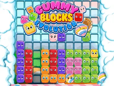 Gummy Blocks Evolution unblocked game
