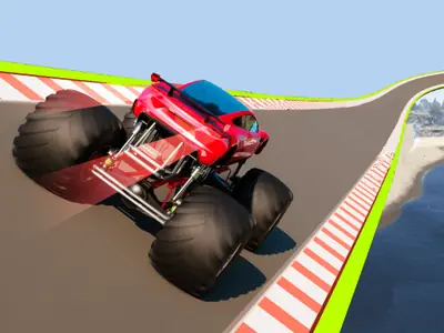 Monster Truck Sky Racing unblocked game