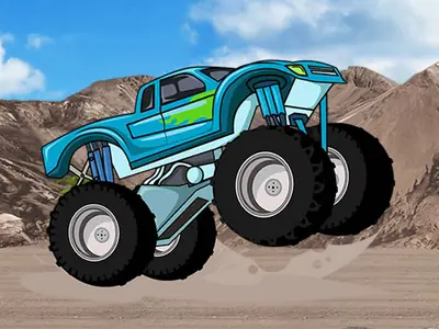 Monster Truck Wheels 2 unblocked game