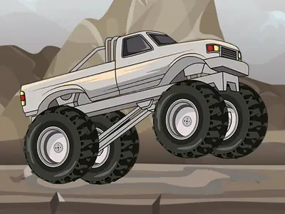 Monster Truck Wheels unblocked game