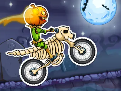 Moto X3M Spooky Land unblocked game